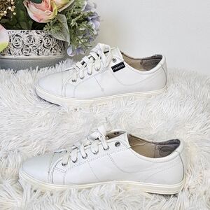 Frankie4 Nat 11 Leather White Tennis Casual Size 8.5